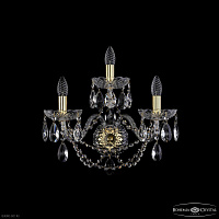 Бра с хрусталем Bohemia IVELE Crystal 1406B/2+1/195/XL G