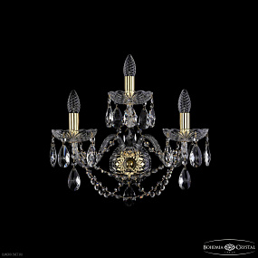 Бра с хрусталем Bohemia IVELE Crystal 1406B/2+1/195/XL G