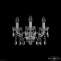 Бра хрустальное Bohemia IVELE Crystal 1413B/3/141 Ni