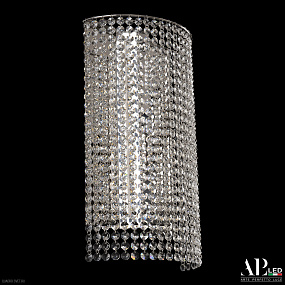 Бра хрустальное светодиодное APL LED Rimini S500.B5.25-45.A.4000