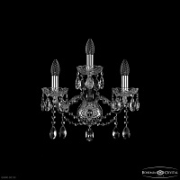 Бра хрустальное Bohemia IVELE Crystal 1413B/2+1/165 Ni