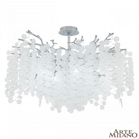 Потолочная хрустальная люстра Arte Milano 235901/D760/10/C Cr