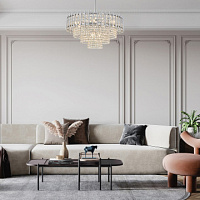 Потолочная хрустальная люстра Arte Milano 376109/9/300/570 CR