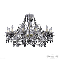 Большая хрустальная люстра Bohemia IVELE Crystal 1411/12/360 G R781
