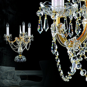 Настольная лампа ARTGLASS MARIA TEREZIA 15
