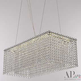 Хрустальная подвесная светодиодная люстра APL LED Sicilia SH05.57.A.Ni.4000