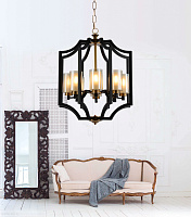 Подвесная люстра Lumina Deco Vigatto LDP 1224-8 BK+MD