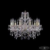 Хрустальная подвесная люстра Bohemia IVELE Crystal 1411/10/195/G