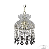 Хрустальный подвесной светильник Bohemia IVELE Crystal 14781/15 G Leafs K781