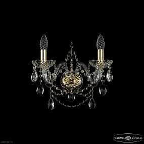 Бра с хрусталем Bohemia IVELE Crystal 1411B/2/160 G