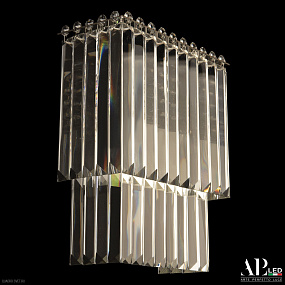 Бра хрустальное светодиодное APL LED Sicilia SH500.B8.25-33.A.Ni.4000