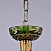 Большая хрустальная люстра Bohemia IVELE Crystal 1308/12+6/360/2d G Am/Amber-Green/H-1J