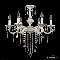 Хрустальная подвесная люстра Bohemia IVELE Crystal AL78101/6/175 B WMG Drops
