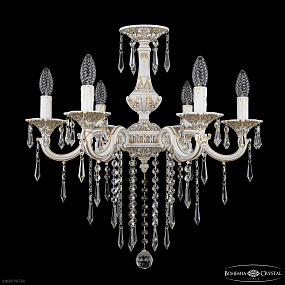 Хрустальная подвесная люстра Bohemia IVELE Crystal AL78101/6/175 B WMG Drops
