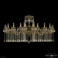 Большая хрустальная люстра Bohemia IVELE Crystal Florence 71105/24/550 A GB