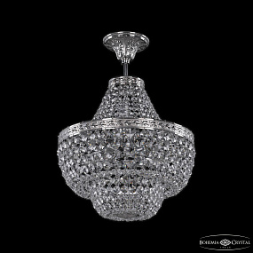 Хрустальная подвесная люстра Bohemia IVELE Crystal 19101/H1/35IV Ni