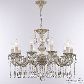 Хрустальная подвесная люстра Bohemia IVELE Crystal AL78101/10/210 A WMG