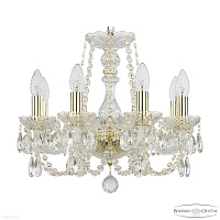 Хрустальная подвесная люстра Bohemia IVELE Crystal 101/8/141 G