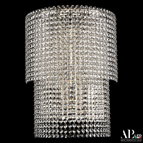 Бра хрустальное светодиодное APL LED Sicilia SH500.B4.35-45.A.Ni.4000