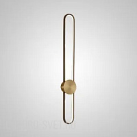 Настенный светильник HEIDY L H90 Black Brass 230865-23