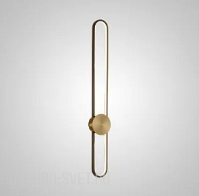 Настенный светильник HEIDY L H90 Black Brass 230865-23