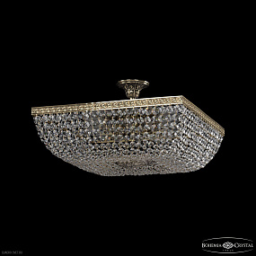 Хрустальная потолочная люстра Bohemia IVELE Crystal 19112/55IV GB