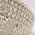 Хрустальная подвесная светодиодная люстра APL LED Rimini S502.0.60.A.4000.Gold