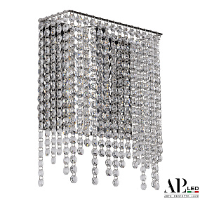 Бра хрустальное светодиодное APL LED Rimini S500.B1.25-27.B.4000