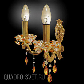 Бра (crystal AB, Topaz, lt topaz) Donolux Divo A2.130/1AB/7/10