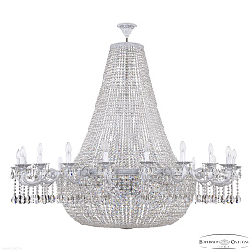 Большая хрустальная люстра Bohemia IVELE Crystal AL2211H201/20/160OL WMN