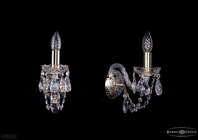Бра хрустальное Bohemia IVELE Crystal 1402B/1/141G