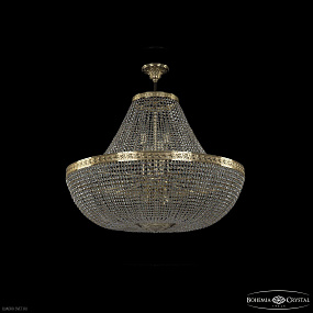 Большая хрустальная люстра Bohemia IVELE Crystal 19051/H1/90IV G
