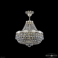 Хрустальная подвесная люстра Bohemia IVELE Crystal 19271/H1/35IV GW