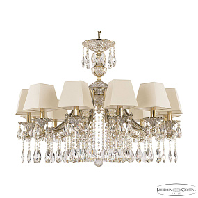Подвесная хрустальная люстра Bohemia Ivele Crystal Verona 72211/12/300 A GW SQ7