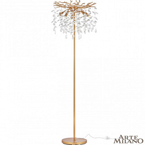 Торшер с хрусталем Arte Milano 235011/H1650/5/B Pa