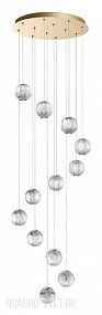 Каскадная светодиодная люстра Odeon Light CRYSTAL 5008/56L