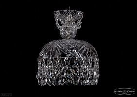 Хрустальный подвесной светильник Bohemia IVELE Crystal 7711/25/Ni