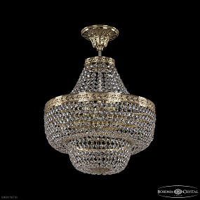 Хрустальная подвесная люстра Bohemia IVELE Crystal 19091/H1/35IV G