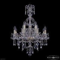 Хрустальная подвесная люстра Bohemia IVELE Crystal 1415/8+4/200/XL-76 G
