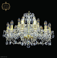 Хрустальная подвесная люстра Bohemia Art Classic 11.21.12+6.220.Gd.Sp