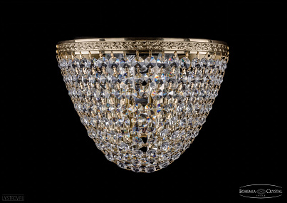 Бра хрустальное Bohemia IVELE Crystal 1925/2W/G