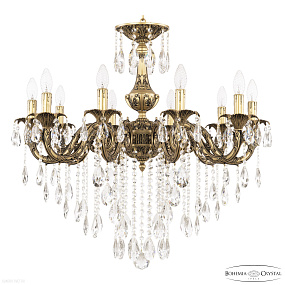 Хрустальная подвесная люстра Bohemia IVELE Crystal AL79101/10/250 B AGB