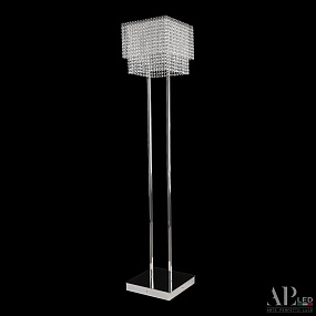 Хрустальный светодиодный торшер APL LED Sicilia SH500.T6.30-150.C.Ni.4000