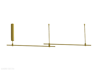 Основание для модульных светодиодных светильников Donolux CODE 1.2 DL20222L1000х2B Black Bronze