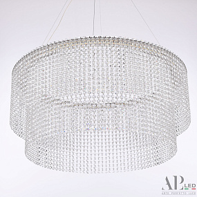 Хрустальная подвесная светодиодная люстра APL LED Sicilia SH02.73.C.Ni.4000