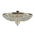 Хрустальная потолочная люстра Maytoni Palace DIA890-CL-10-G