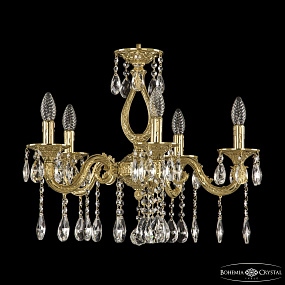 Подвесная хрустальная люстра Bohemia Ivele Crystal Florence 71301/5/175 A G