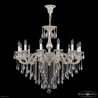 Большая хрустальная люстра Bohemia IVELE Crystal Florence 71101/12/300 B WMG