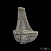 Бра с хрусталем Bohemia IVELE Crystal 19282B/H2/35IV GW