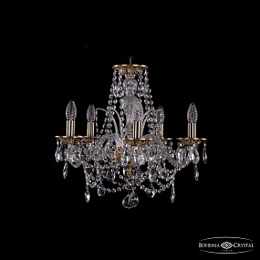 Хрустальная подвесная люстра Bohemia IVELE Crystal 1611/5/160/FP